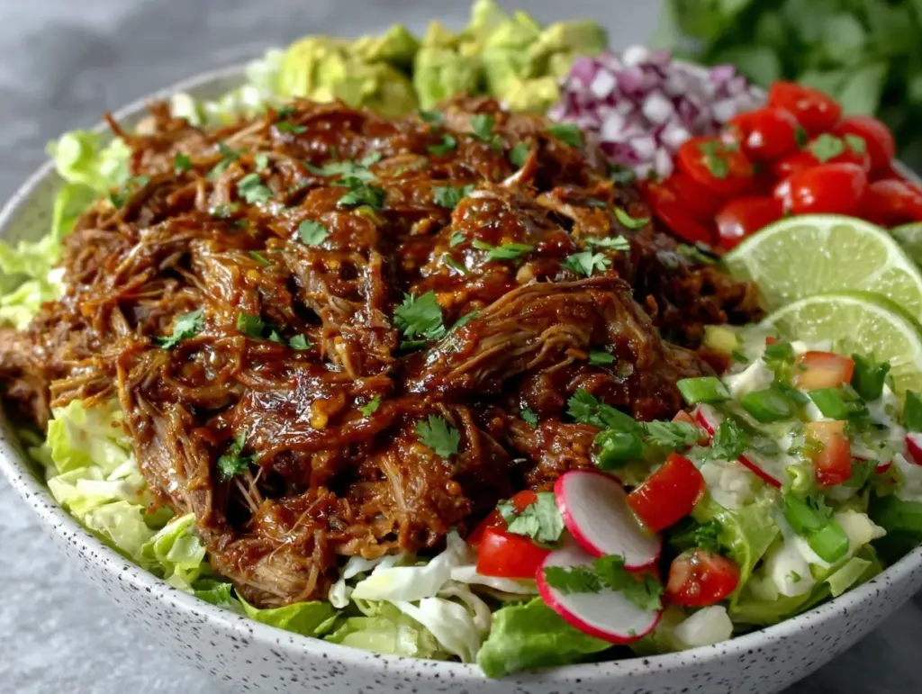 easy ranch taco party bowl - featured image