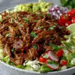 easy ranch taco party bowl - featured image