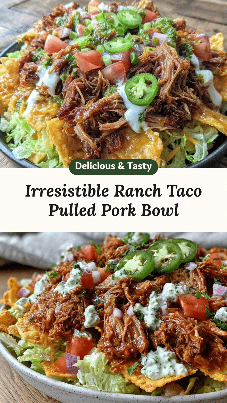 Flavorful Ranch Taco Party Bowl recipe