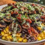 Fresh New Year’s Eve Snacks Dinner Bowl - featured image