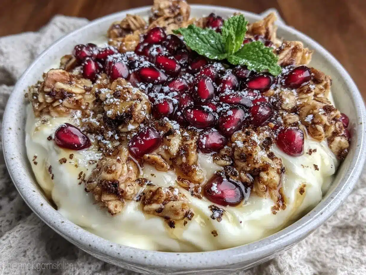 Fresh Valentines Greek Yogurt Bowl preparation steps