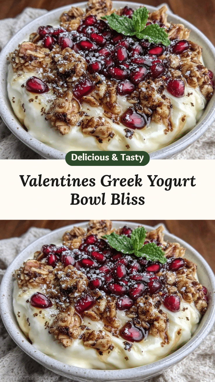Fresh Valentines Greek Yogurt Bowl recipe