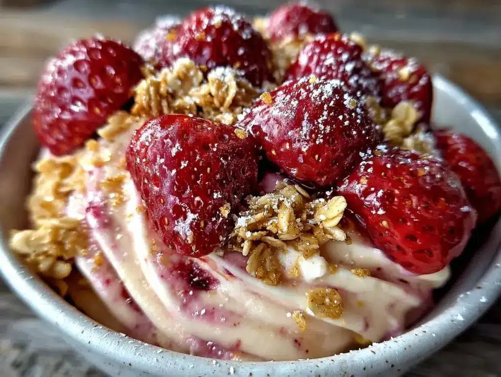 Fresh Valentines Nice Cream Bowl - featured image