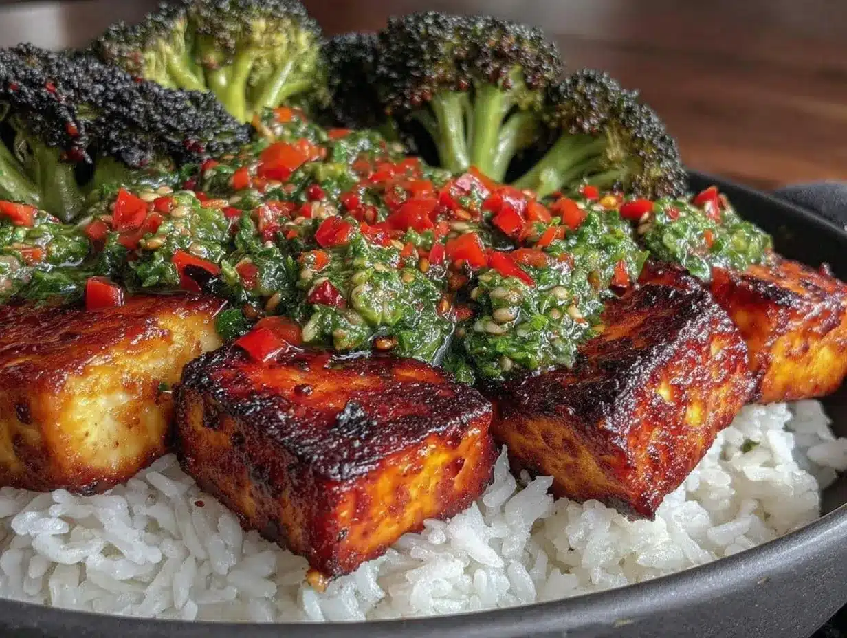 ginger garlic tofu preparation steps