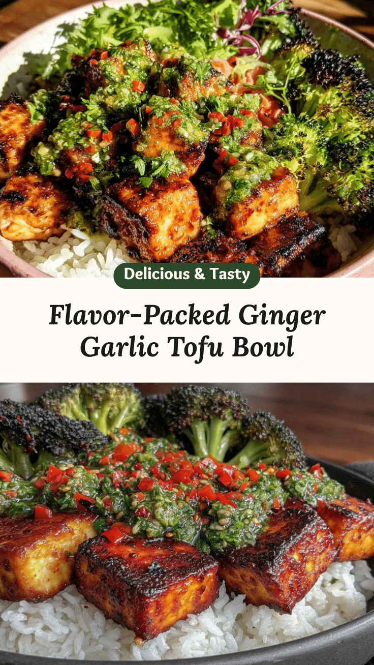 ginger garlic tofu recipe