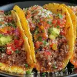 ground beef tacos - featured image