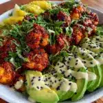 harissa chickpea bowl - featured image