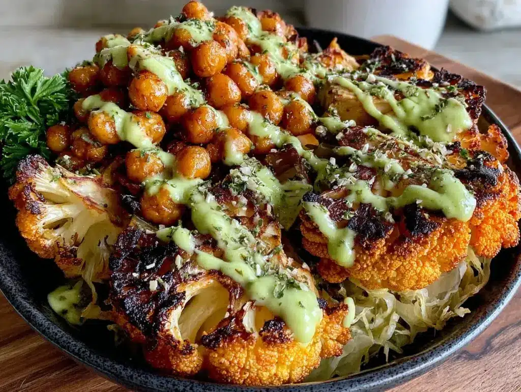 harissa chickpeas - featured image