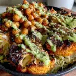 harissa chickpeas - featured image