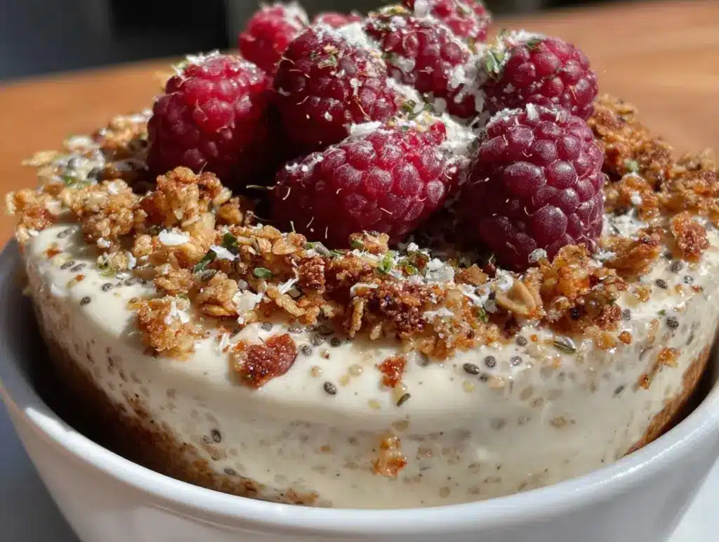 Healthy Valentines Treats Chia Pudding Bowl - featured image