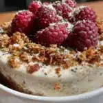 Healthy Valentines Treats Chia Pudding Bowl - featured image