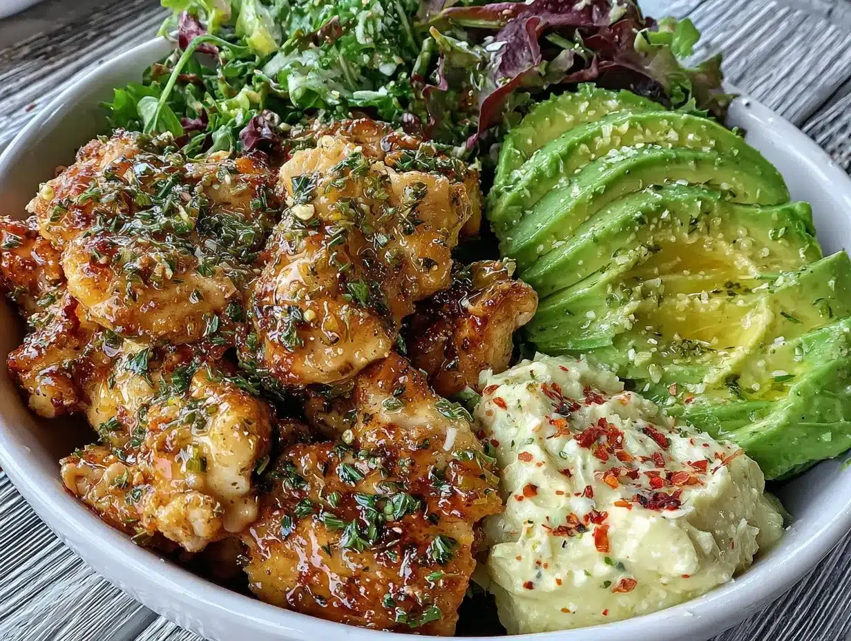 lemon-herb chicken bowl preparation steps