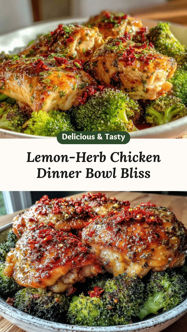 lemon-herb chicken bowl recipe