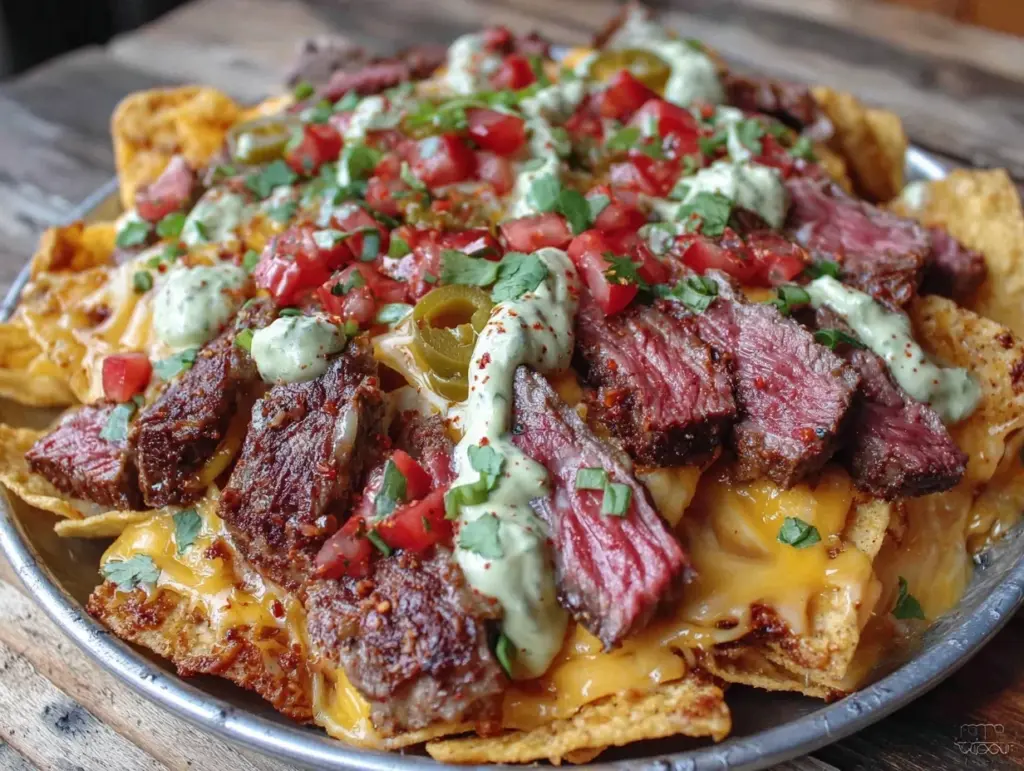 Loaded Steak Nacho Party Bowl - featured image