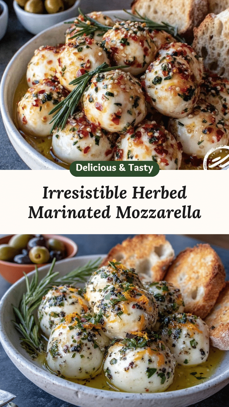 marinated mozzarella recipe