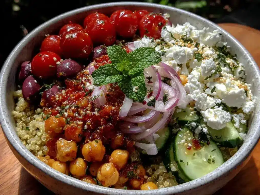 Mediterranean Quinoa Bowl - featured image