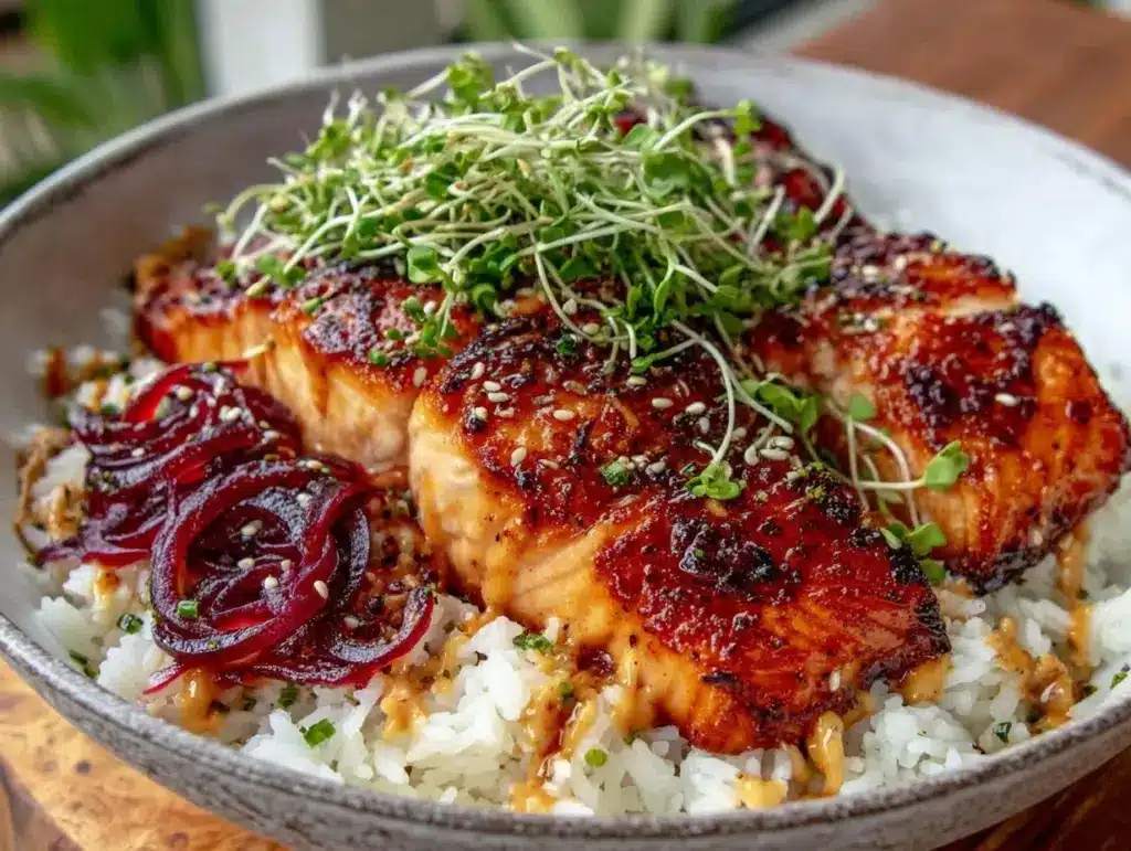miso-glazed salmon - featured image