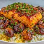 miso-glazed salmon dinner bowl - featured image