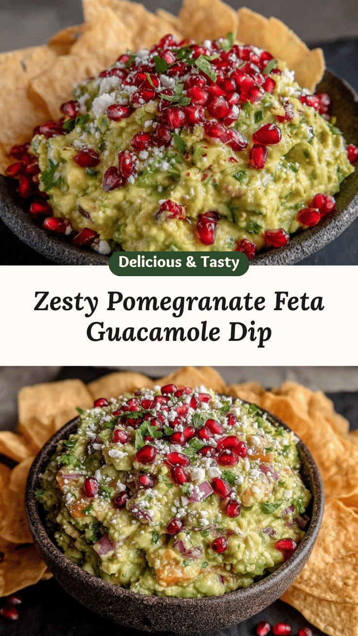 pomegranate guacamole recipe