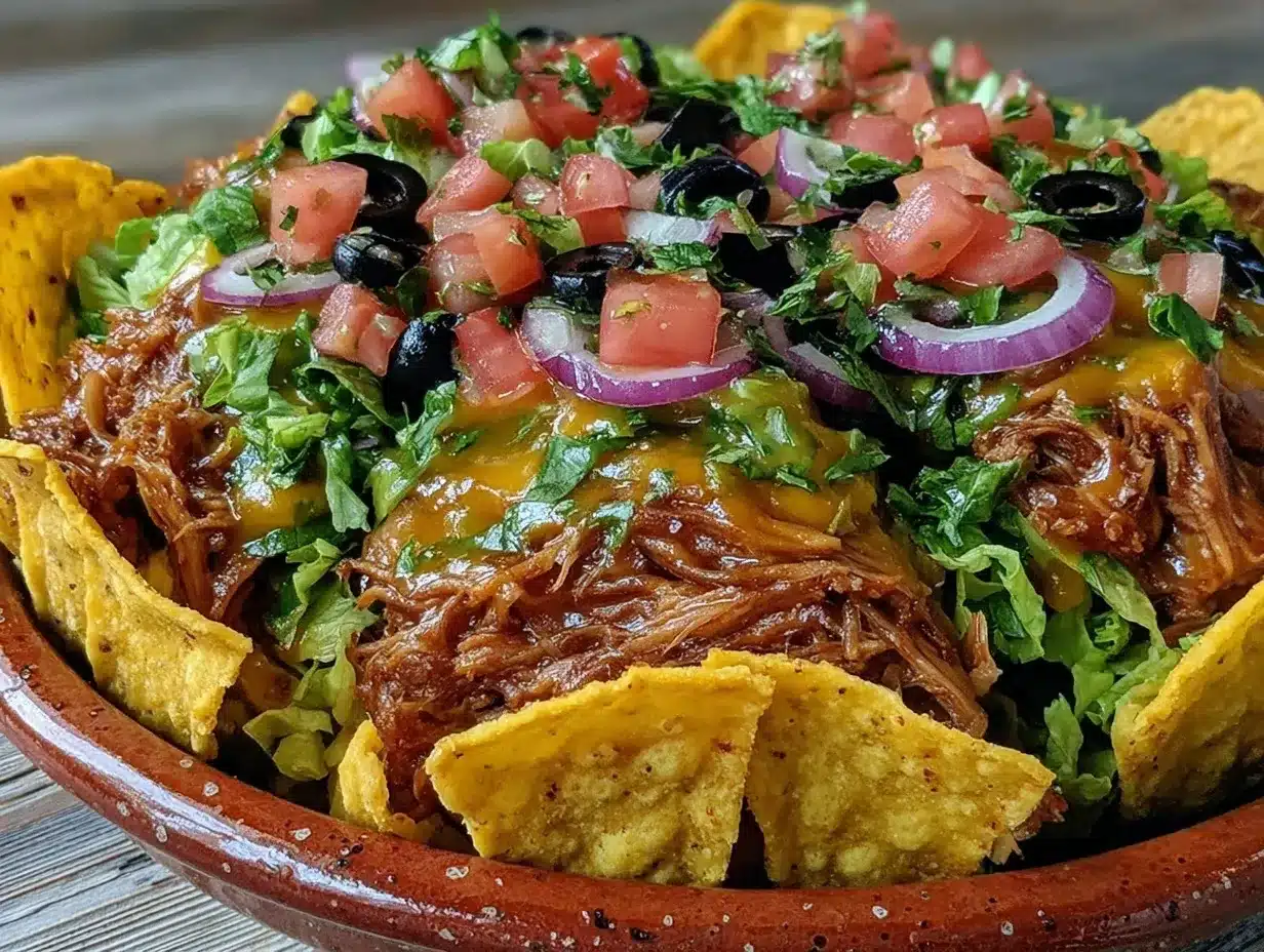 ranch taco party bowl preparation steps