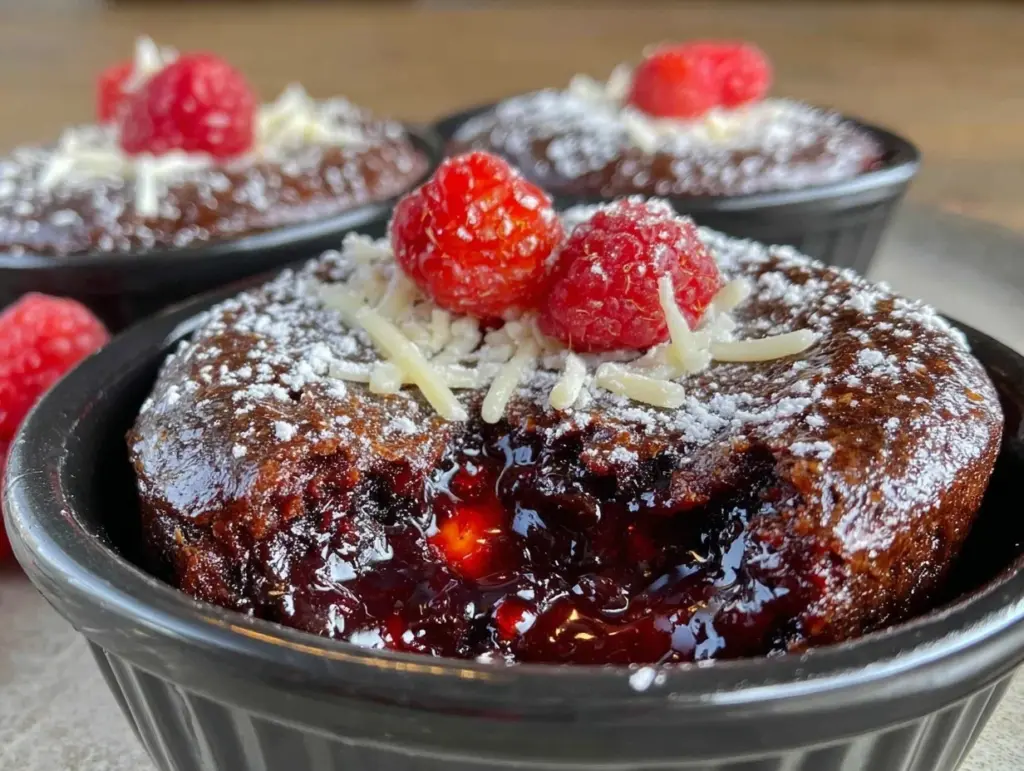 Red Velvet Lava Cakes - featured image