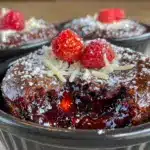 Red Velvet Lava Cakes - featured image