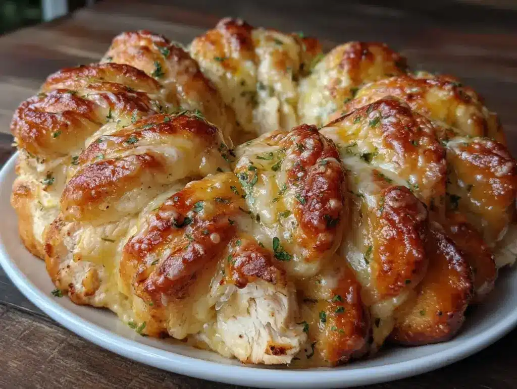 savory chicken ring - featured image