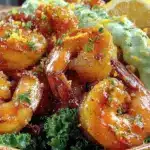 shrimp scampi dinner bowl - featured image