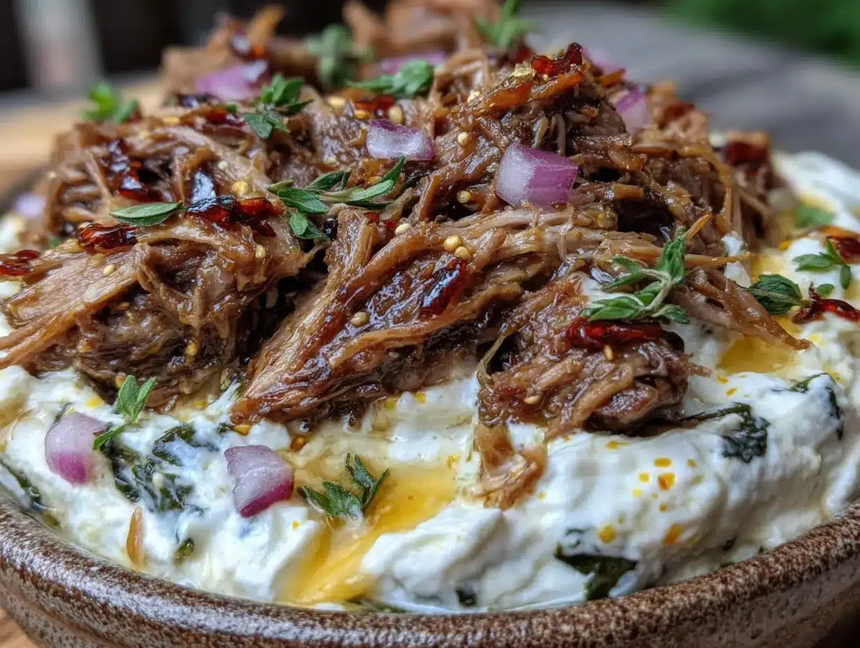 slow-cooker pulled pork preparation steps