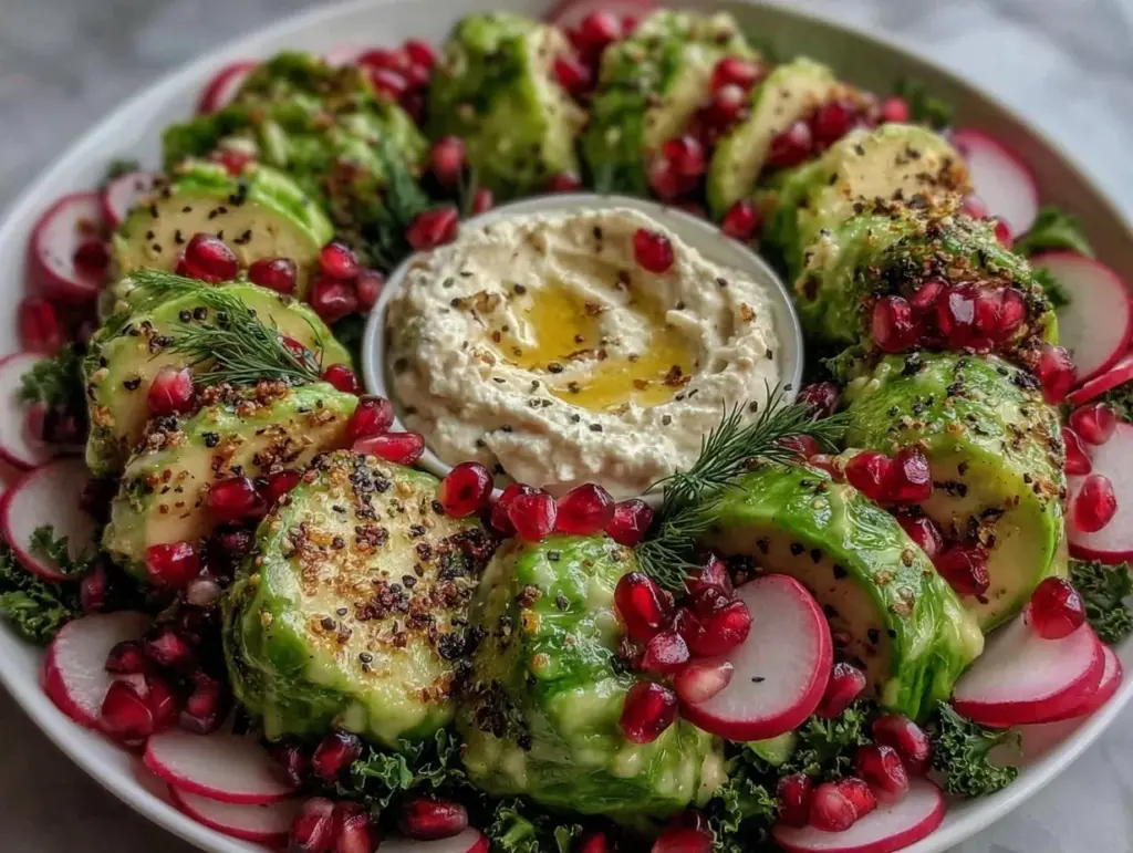 snow pea holiday wreath - featured image