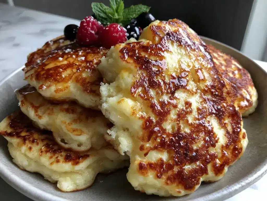 sourdough discard pancakes - featured image