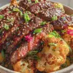 spicy steak strips recipe - featured image