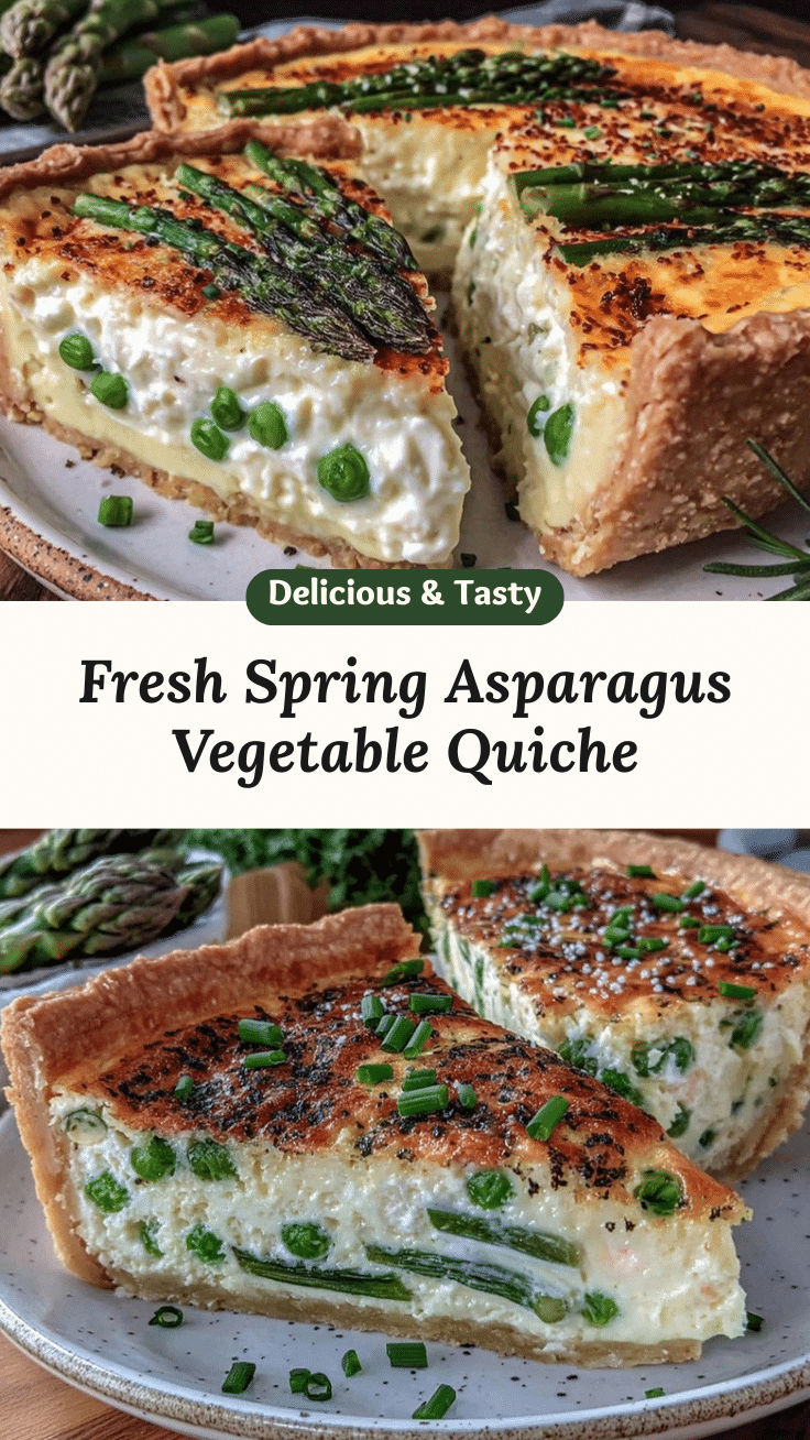 spring vegetable quiche recipe