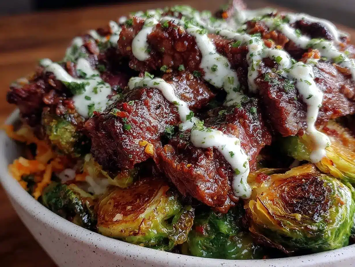 steak bowl recipe preparation steps