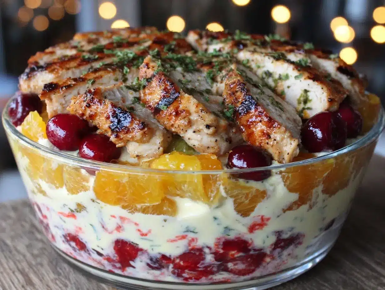 Super Bowl Dessert Seven-Layer Party Bowl preparation steps