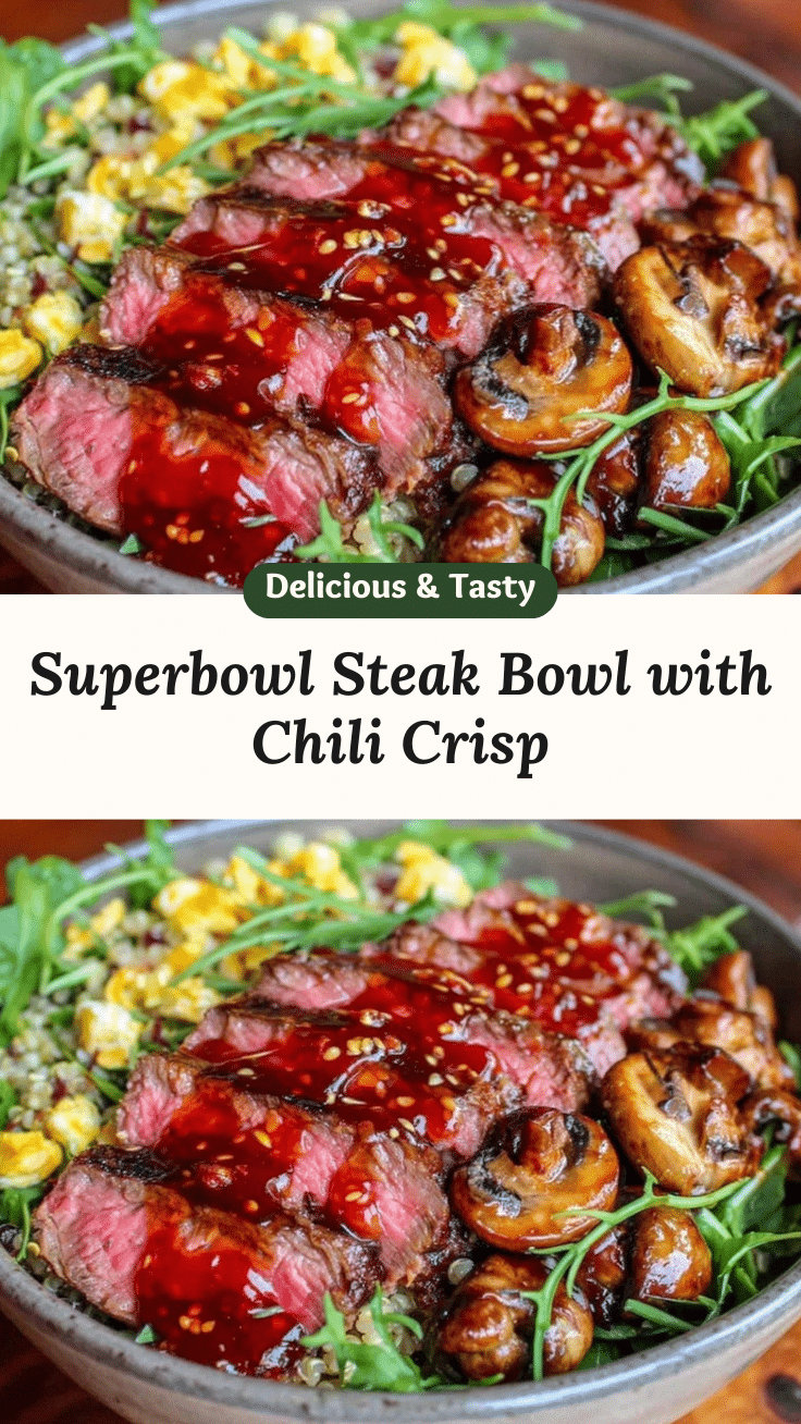 superbowl steak bowl recipe