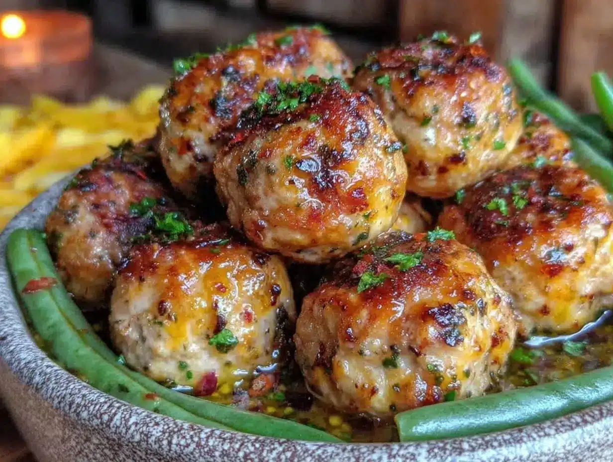 turkey meatball bowl preparation steps