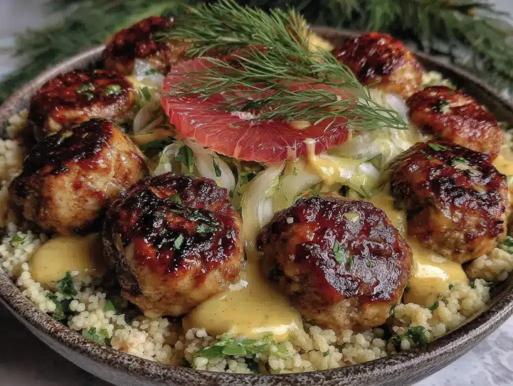 turkey meatballs - featured image