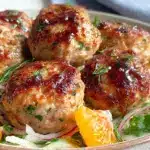 turkey meatballs dinner bowl - featured image