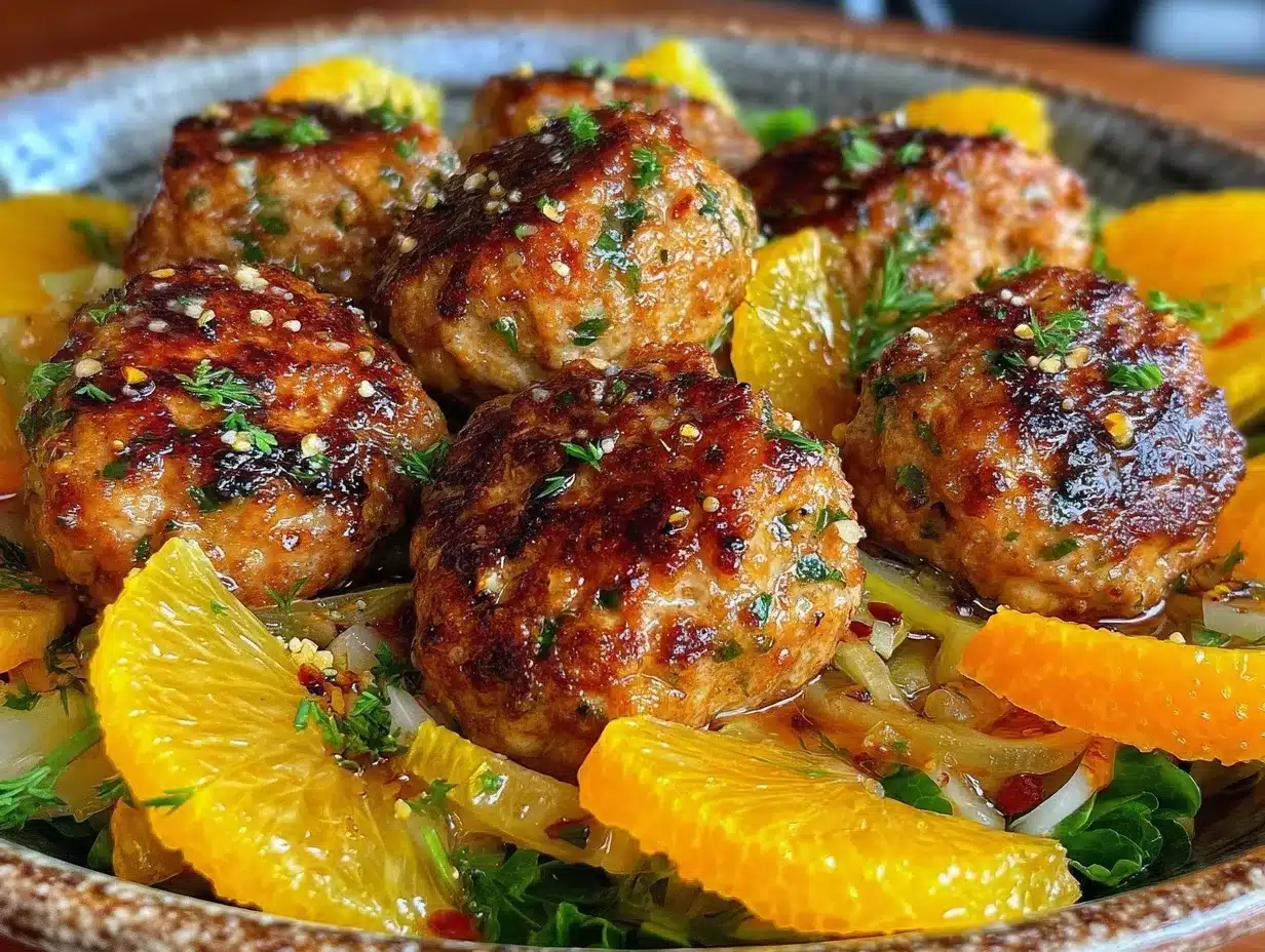 turkey meatballs dinner bowl preparation steps