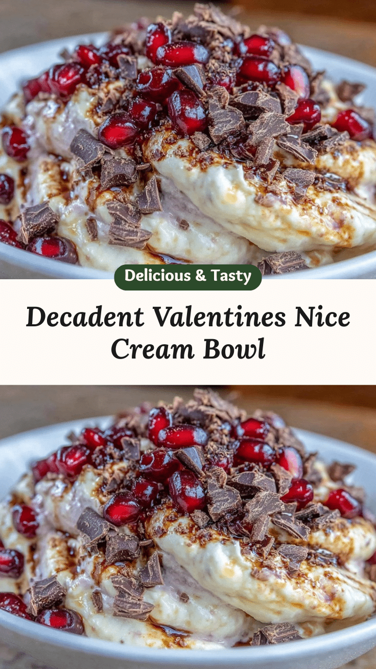 valentines brunch nice cream bowl recipe