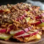apple nachos recipe - featured image