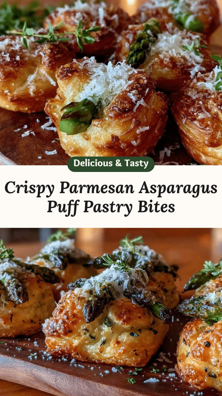 asparagus puff pastry bites recipe