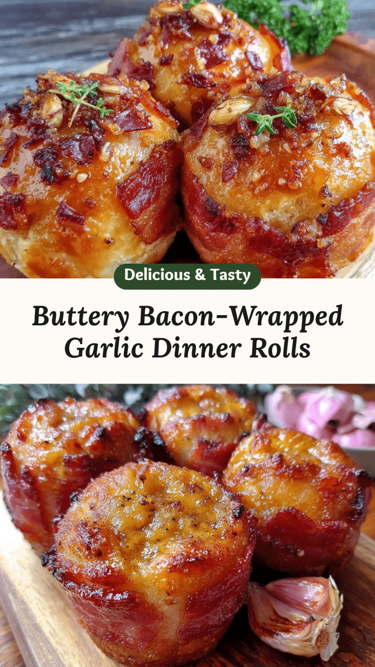 bacon-wrapped brown butter dinner rolls recipe