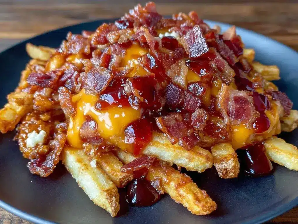 bacon-wrapped chili cheese fries - featured image