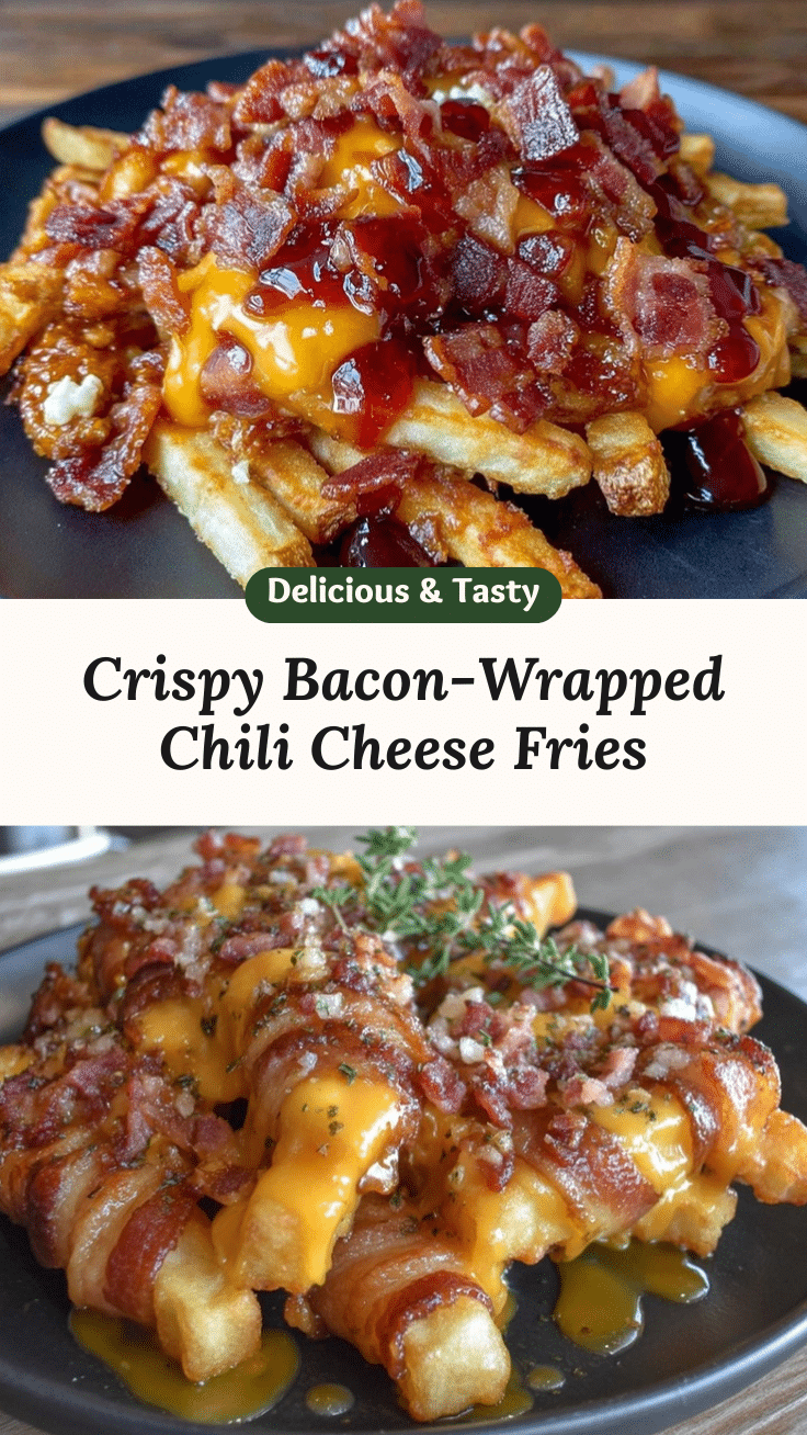 bacon-wrapped chili cheese fries recipe