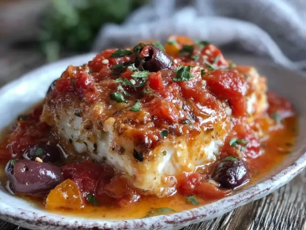 baked cod recipe - featured image