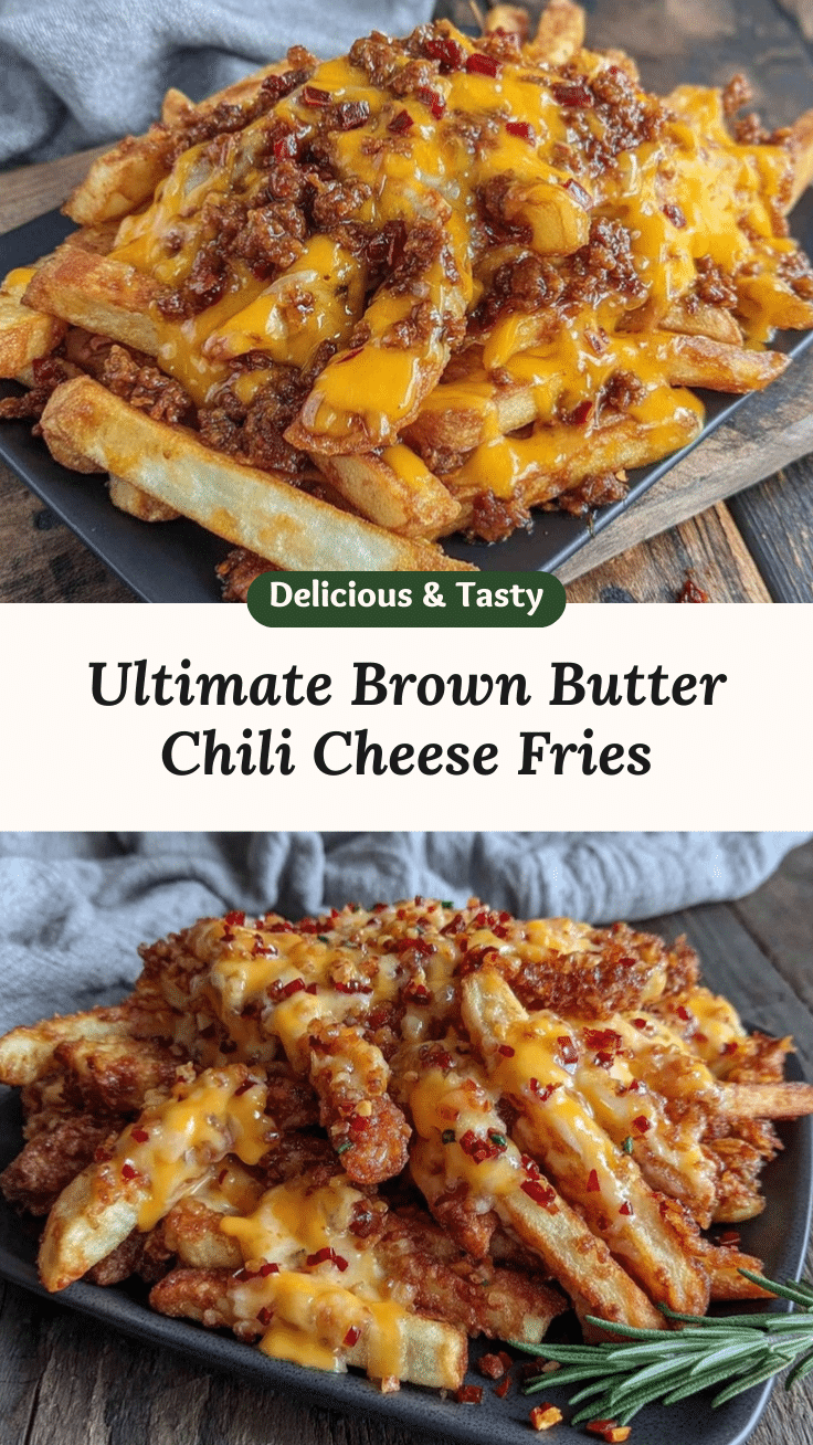 brown butter chili cheese fries recipe