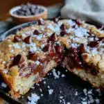brown butter chocolate chip skillet cookie - featured image