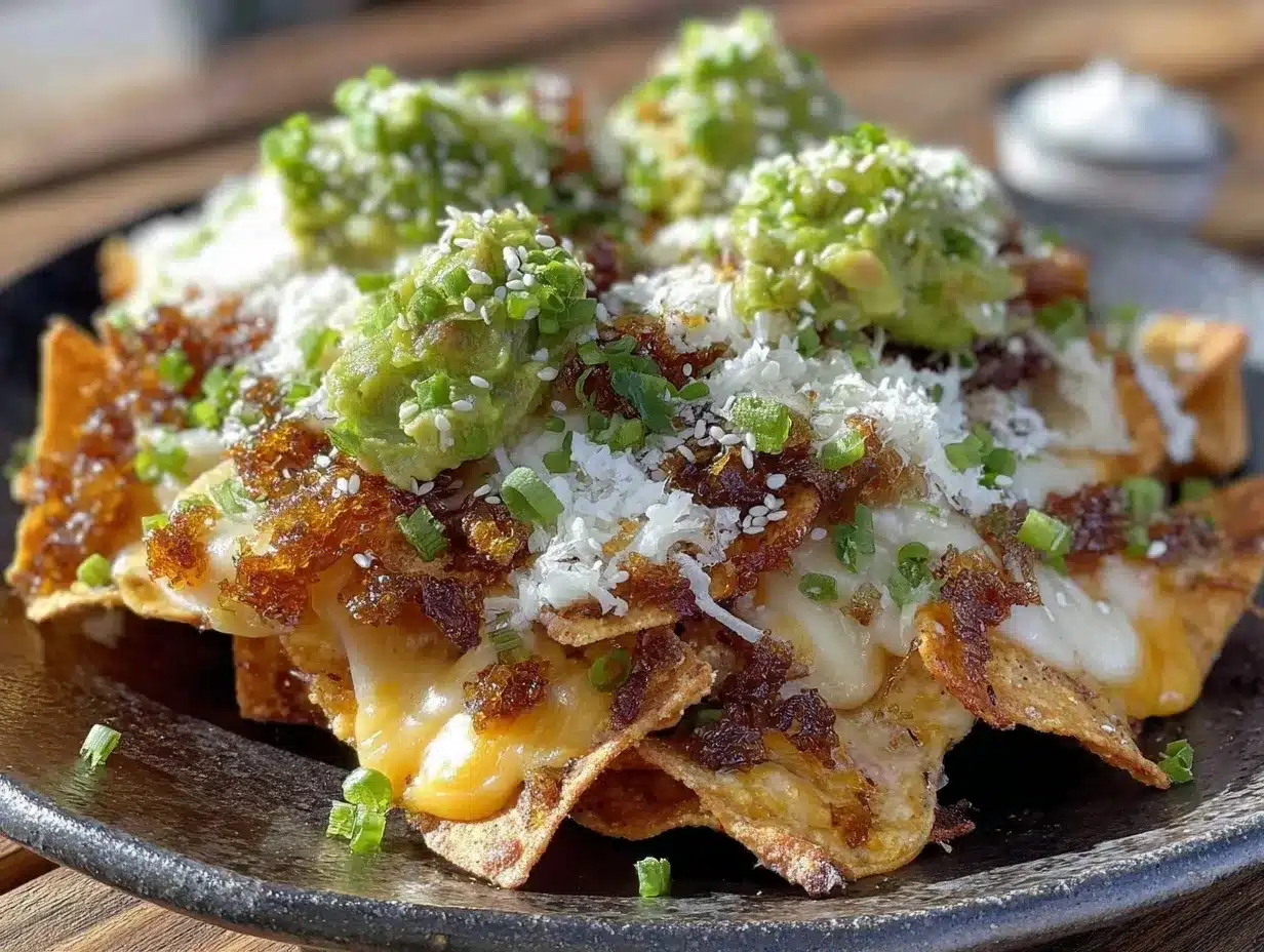 brown butter loaded nachos preparation steps